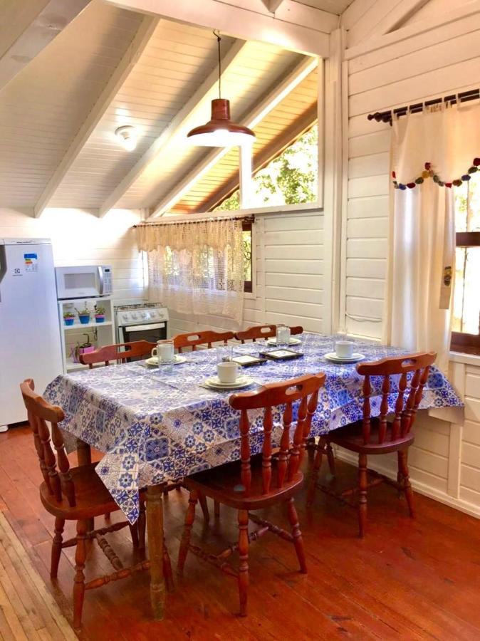Вилла Casa Calandra Chale Colonial De Madeira Na Serra Gaucha, Canelars Экстерьер фото