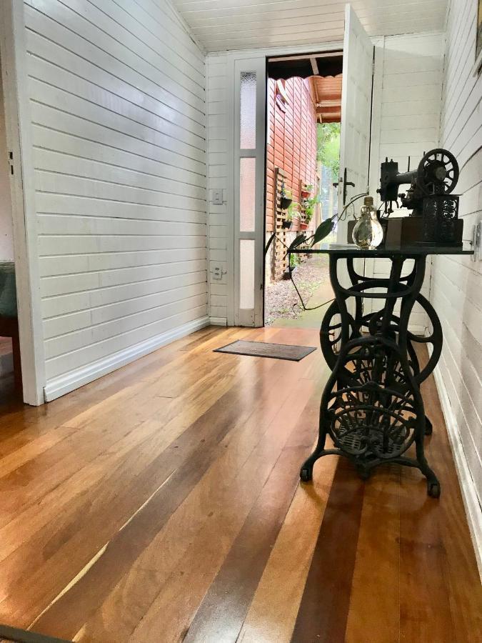 Вилла Casa Calandra Chale Colonial De Madeira Na Serra Gaucha, Canelars Экстерьер фото
